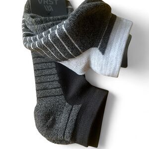VRST Men's Low Cut Ankle Socks 3 Pack
